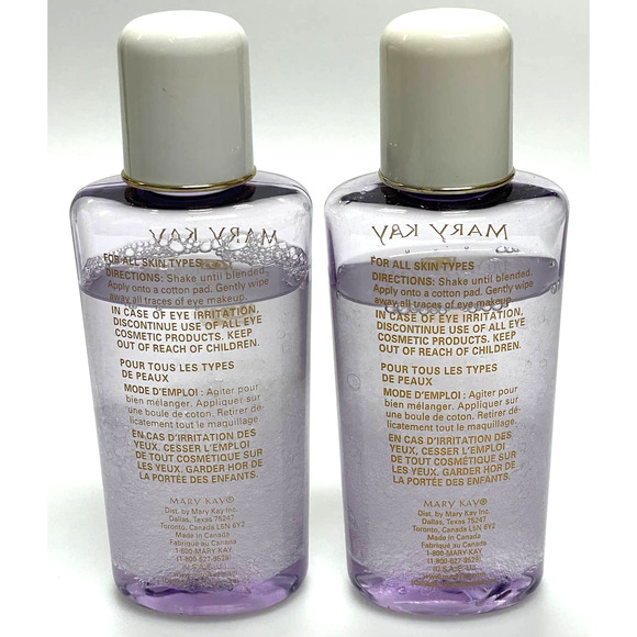 LOT of 2 Mary Kay Oil-Free Eye Makeup Remover Discontinued - Picture 3 of 5